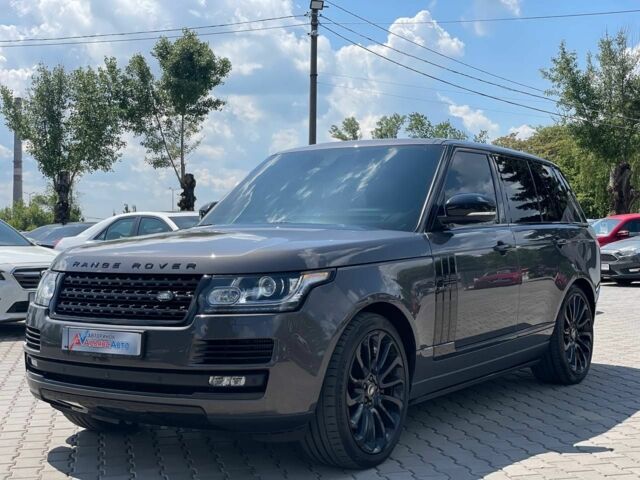 Серый Ленд Ровер Рендж Ровер, объемом двигателя 4.4 л и пробегом 156 тыс. км за 47999 $, фото 2 на Automoto.ua
