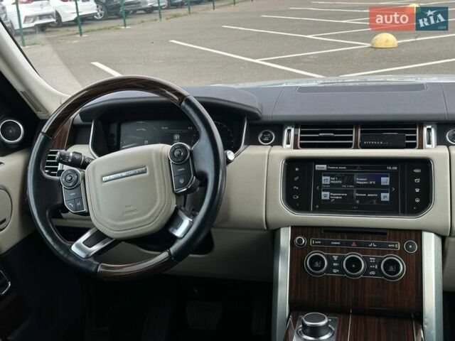 Серый Ленд Ровер Рендж Ровер, объемом двигателя 2.99 л и пробегом 127 тыс. км за 33000 $, фото 11 на Automoto.ua