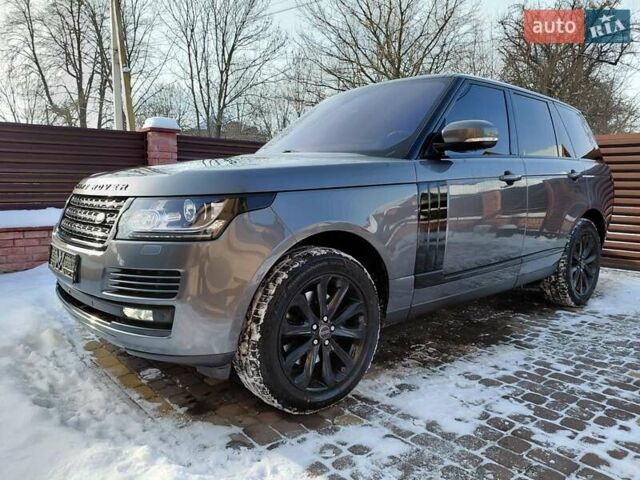 Серый Ленд Ровер Рендж Ровер, объемом двигателя 2.99 л и пробегом 204 тыс. км за 35000 $, фото 35 на Automoto.ua