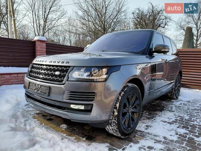 Серый Ленд Ровер Рендж Ровер, объемом двигателя 2.99 л и пробегом 204 тыс. км за 35000 $, фото 10 на Automoto.ua