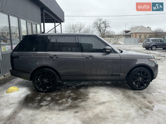 Серый Ленд Ровер Рендж Ровер, объемом двигателя 2.99 л и пробегом 200 тыс. км за 27300 $, фото 5 на Automoto.ua