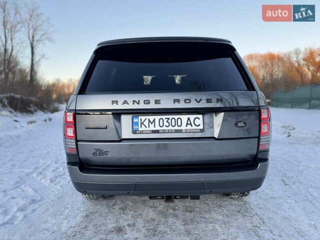 Сірий Ленд Ровер Рендж Ровер, об'ємом двигуна 5 л та пробігом 156 тис. км за 38700 $, фото 6 на Automoto.ua