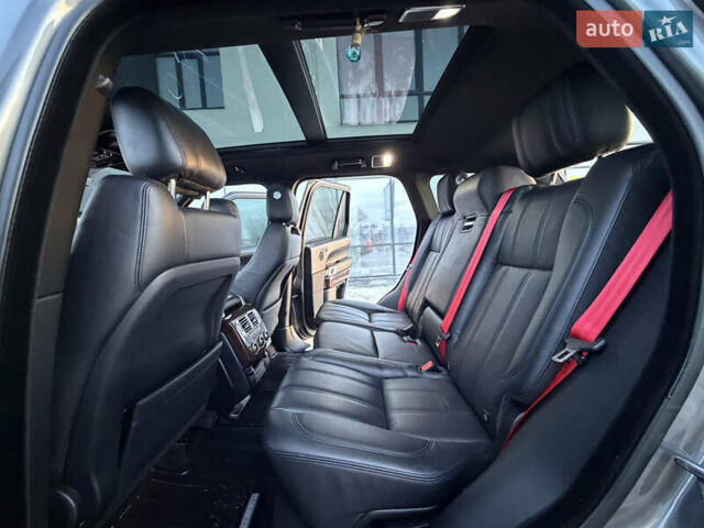 Серый Ленд Ровер Рендж Ровер, объемом двигателя 3 л и пробегом 190 тыс. км за 39500 $, фото 18 на Automoto.ua