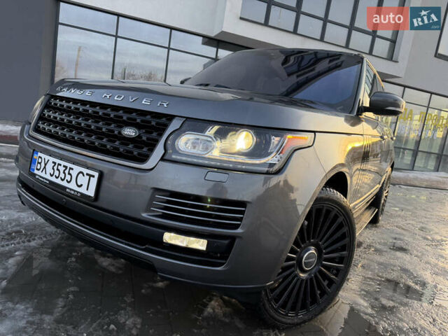 Серый Ленд Ровер Рендж Ровер, объемом двигателя 3 л и пробегом 190 тыс. км за 39500 $, фото 6 на Automoto.ua