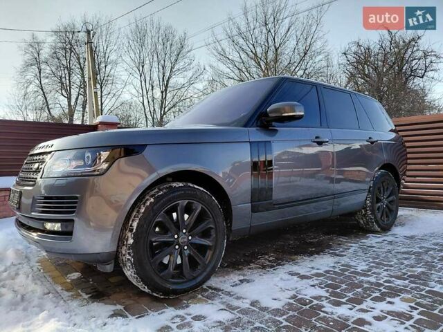Серый Ленд Ровер Рендж Ровер, объемом двигателя 2.99 л и пробегом 204 тыс. км за 35000 $, фото 12 на Automoto.ua