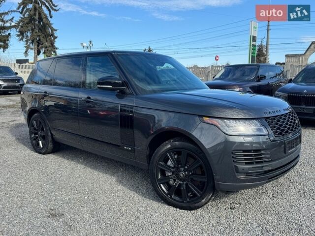 Серый Ленд Ровер Рендж Ровер, объемом двигателя 5 л и пробегом 158 тыс. км за 57000 $, фото 77 на Automoto.ua