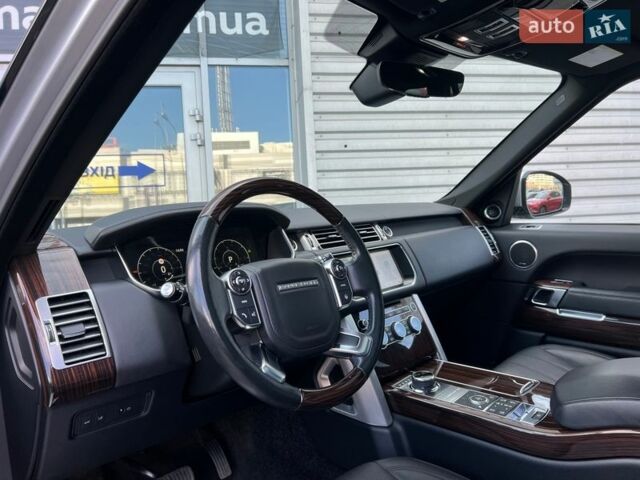 Серый Ленд Ровер Рендж Ровер, объемом двигателя 3 л и пробегом 57 тыс. км за 39500 $, фото 15 на Automoto.ua
