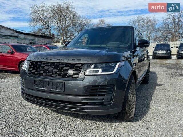 Серый Ленд Ровер Рендж Ровер, объемом двигателя 5 л и пробегом 158 тыс. км за 57000 $, фото 97 на Automoto.ua