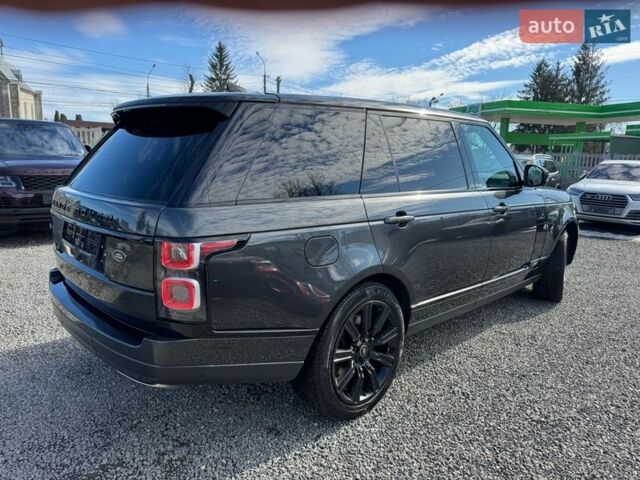 Серый Ленд Ровер Рендж Ровер, объемом двигателя 5 л и пробегом 158 тыс. км за 57000 $, фото 79 на Automoto.ua