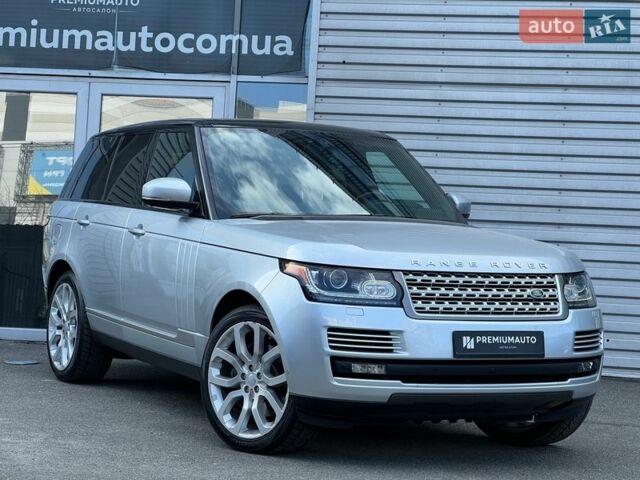 Серый Ленд Ровер Рендж Ровер, объемом двигателя 3 л и пробегом 57 тыс. км за 39500 $, фото 2 на Automoto.ua