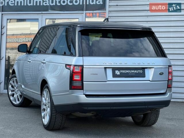 Серый Ленд Ровер Рендж Ровер, объемом двигателя 3 л и пробегом 57 тыс. км за 39500 $, фото 7 на Automoto.ua