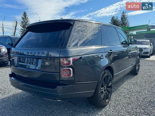 Серый Ленд Ровер Рендж Ровер, объемом двигателя 5 л и пробегом 158 тыс. км за 57000 $, фото 109 на Automoto.ua