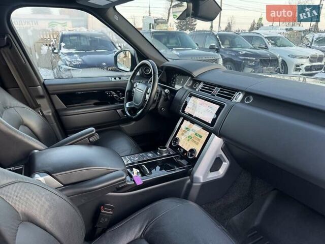 Серый Ленд Ровер Рендж Ровер, объемом двигателя 5 л и пробегом 158 тыс. км за 63900 $, фото 91 на Automoto.ua