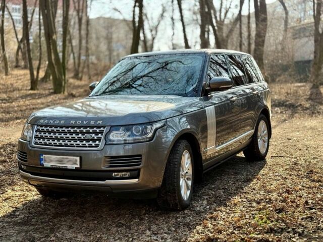 Сірий Ленд Ровер Рендж Ровер, об'ємом двигуна 3 л та пробігом 47 тис. км за 42900 $, фото 1 на Automoto.ua