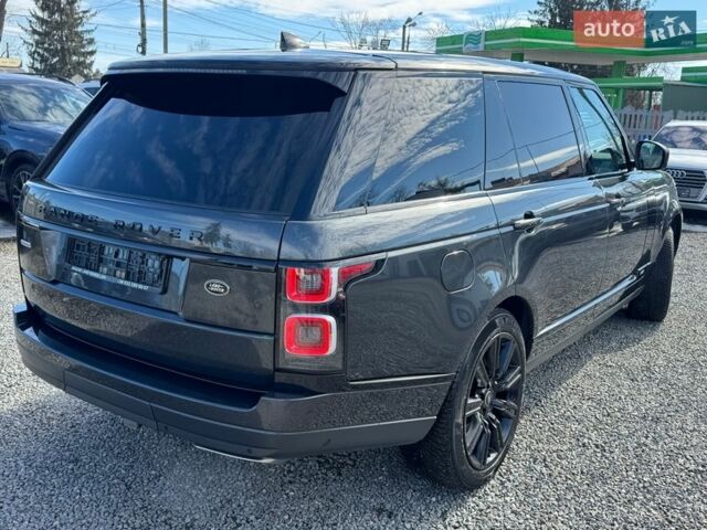 Серый Ленд Ровер Рендж Ровер, объемом двигателя 5 л и пробегом 158 тыс. км за 57000 $, фото 83 на Automoto.ua