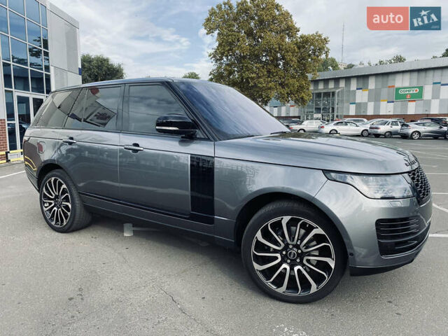 Серый Ленд Ровер Рендж Ровер, объемом двигателя 3 л и пробегом 44 тыс. км за 45000 $, фото 1 на Automoto.ua