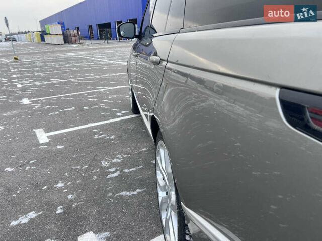 Серый Ленд Ровер Рендж Ровер, объемом двигателя 3 л и пробегом 158 тыс. км за 44000 $, фото 12 на Automoto.ua