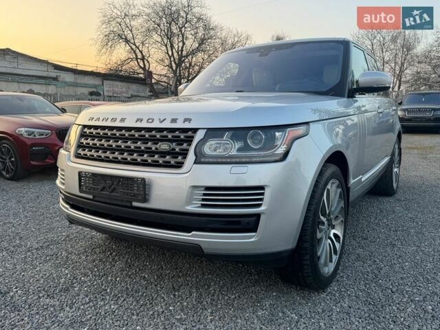 Серый Ленд Ровер Рендж Ровер, объемом двигателя 3 л и пробегом 153 тыс. км за 29900 $, фото 77 на Automoto.ua