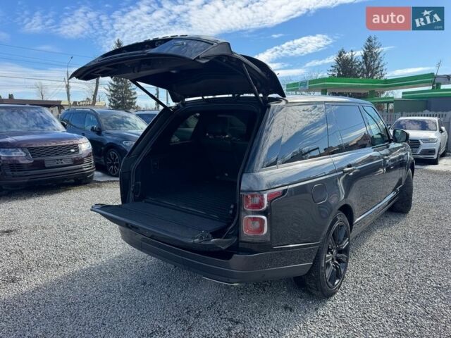 Серый Ленд Ровер Рендж Ровер, объемом двигателя 5 л и пробегом 158 тыс. км за 57000 $, фото 21 на Automoto.ua