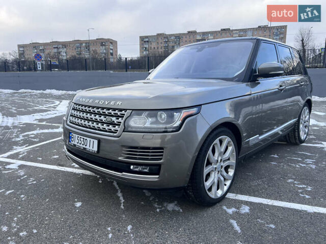 Серый Ленд Ровер Рендж Ровер, объемом двигателя 3 л и пробегом 158 тыс. км за 44000 $, фото 2 на Automoto.ua