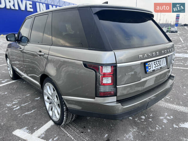 Серый Ленд Ровер Рендж Ровер, объемом двигателя 3 л и пробегом 158 тыс. км за 44000 $, фото 10 на Automoto.ua