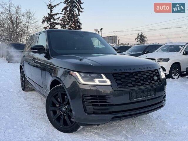 Серый Ленд Ровер Рендж Ровер, объемом двигателя 5 л и пробегом 158 тыс. км за 63900 $, фото 31 на Automoto.ua
