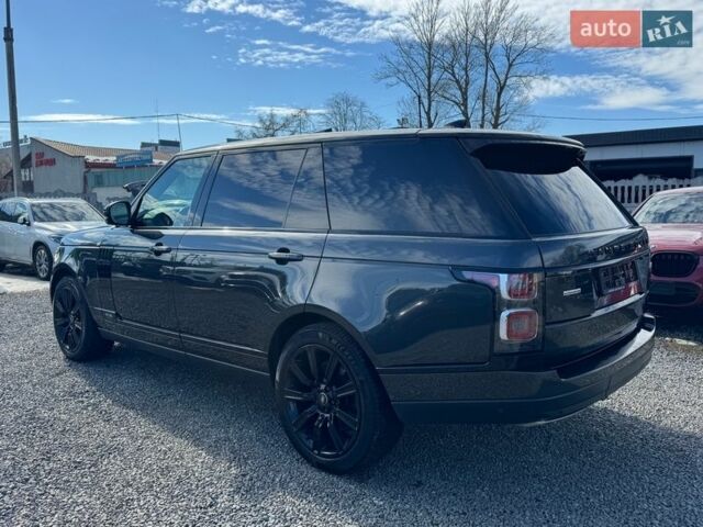 Серый Ленд Ровер Рендж Ровер, объемом двигателя 5 л и пробегом 158 тыс. км за 57000 $, фото 103 на Automoto.ua