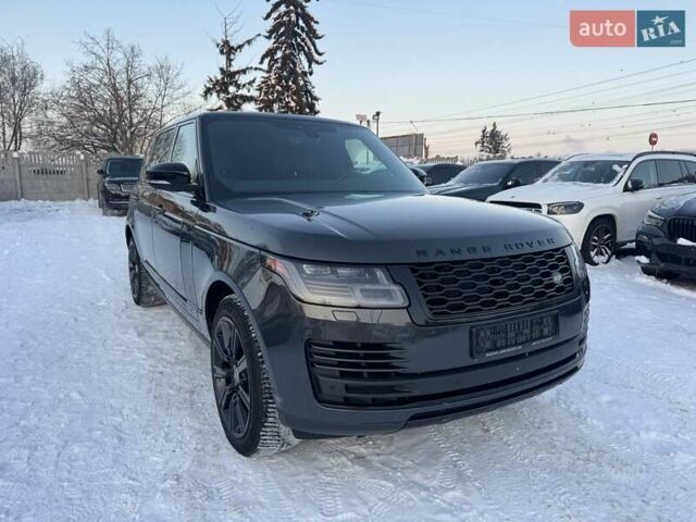 Серый Ленд Ровер Рендж Ровер, объемом двигателя 5 л и пробегом 158 тыс. км за 63900 $, фото 60 на Automoto.ua