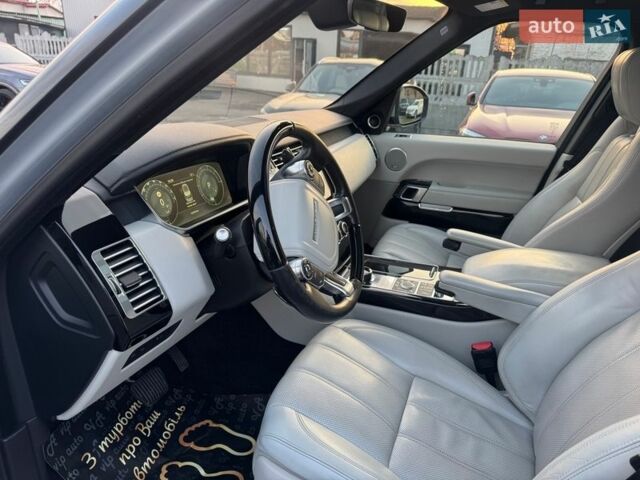 Серый Ленд Ровер Рендж Ровер, объемом двигателя 3 л и пробегом 153 тыс. км за 29900 $, фото 44 на Automoto.ua