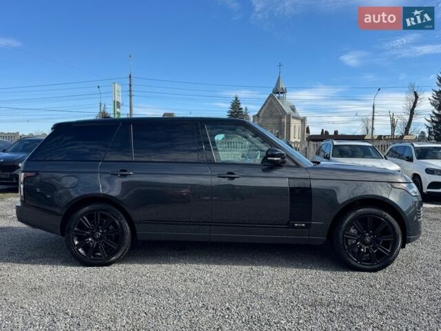 Серый Ленд Ровер Рендж Ровер, объемом двигателя 5 л и пробегом 158 тыс. км за 57000 $, фото 111 на Automoto.ua