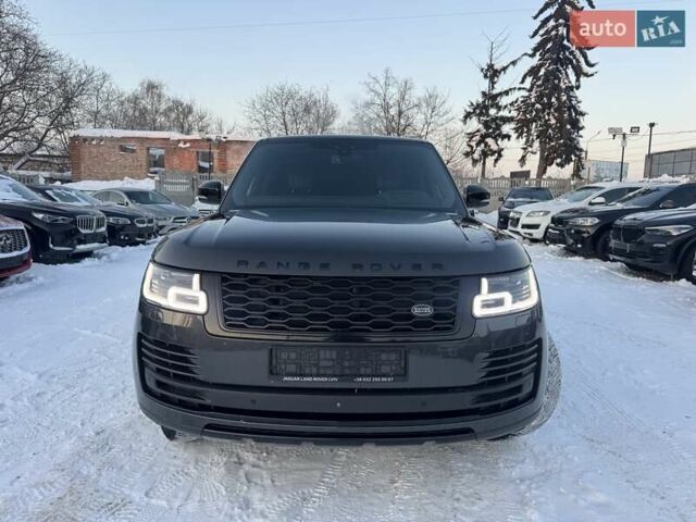 Серый Ленд Ровер Рендж Ровер, объемом двигателя 5 л и пробегом 158 тыс. км за 63900 $, фото 32 на Automoto.ua