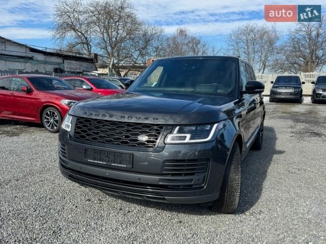 Серый Ленд Ровер Рендж Ровер, объемом двигателя 5 л и пробегом 158 тыс. км за 57000 $, фото 98 на Automoto.ua