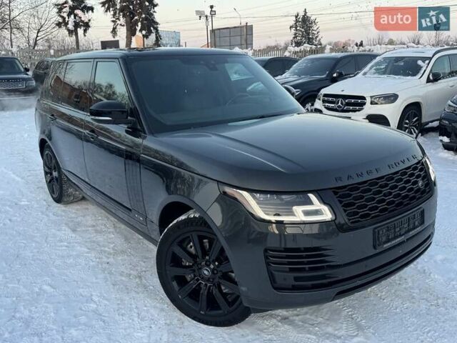 Серый Ленд Ровер Рендж Ровер, объемом двигателя 5 л и пробегом 158 тыс. км за 63900 $, фото 28 на Automoto.ua