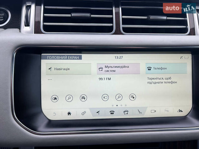 Серый Ленд Ровер Рендж Ровер, объемом двигателя 3 л и пробегом 158 тыс. км за 44000 $, фото 47 на Automoto.ua