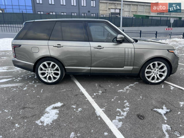 Серый Ленд Ровер Рендж Ровер, объемом двигателя 3 л и пробегом 158 тыс. км за 44000 $, фото 4 на Automoto.ua