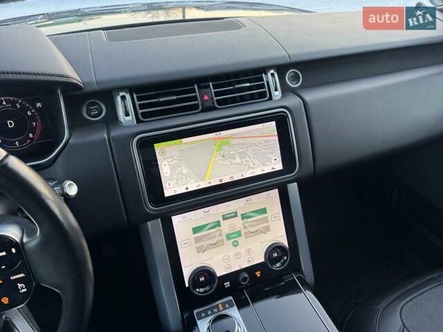 Серый Ленд Ровер Рендж Ровер, объемом двигателя 5 л и пробегом 158 тыс. км за 63900 $, фото 50 на Automoto.ua