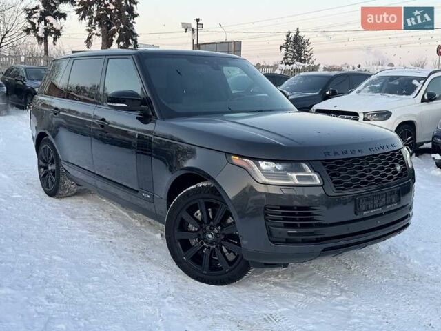 Серый Ленд Ровер Рендж Ровер, объемом двигателя 5 л и пробегом 158 тыс. км за 63900 $, фото 18 на Automoto.ua