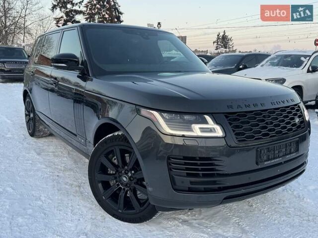 Серый Ленд Ровер Рендж Ровер, объемом двигателя 5 л и пробегом 158 тыс. км за 63900 $, фото 26 на Automoto.ua