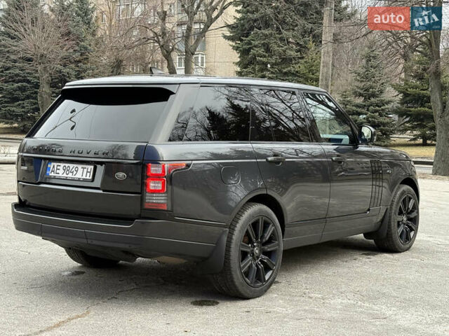Сірий Ленд Ровер Рендж Ровер, об'ємом двигуна 4.37 л та пробігом 125 тис. км за 50800 $, фото 22 на Automoto.ua