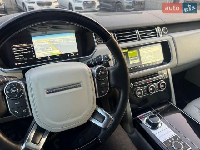 Серый Ленд Ровер Рендж Ровер, объемом двигателя 3 л и пробегом 153 тыс. км за 29900 $, фото 15 на Automoto.ua