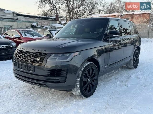 Серый Ленд Ровер Рендж Ровер, объемом двигателя 5 л и пробегом 158 тыс. км за 63900 $, фото 62 на Automoto.ua