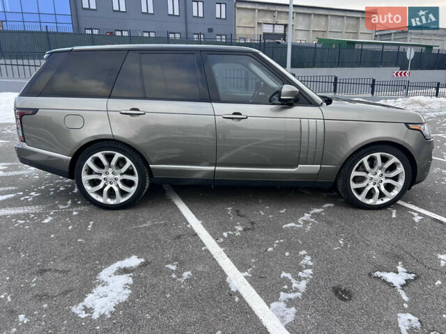 Серый Ленд Ровер Рендж Ровер, объемом двигателя 3 л и пробегом 158 тыс. км за 44000 $, фото 5 на Automoto.ua
