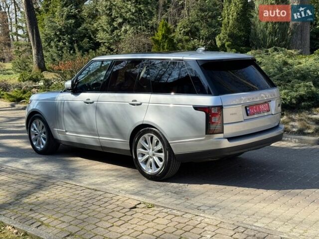 Серый Ленд Ровер Рендж Ровер, объемом двигателя 3 л и пробегом 161 тыс. км за 26999 $, фото 7 на Automoto.ua