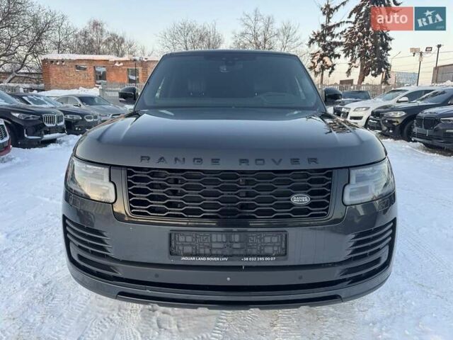 Серый Ленд Ровер Рендж Ровер, объемом двигателя 5 л и пробегом 158 тыс. км за 63900 $, фото 102 на Automoto.ua