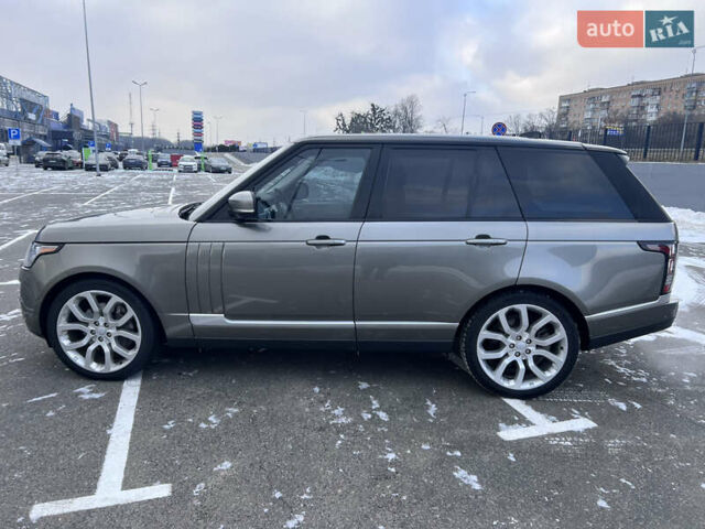 Серый Ленд Ровер Рендж Ровер, объемом двигателя 3 л и пробегом 158 тыс. км за 44000 $, фото 13 на Automoto.ua