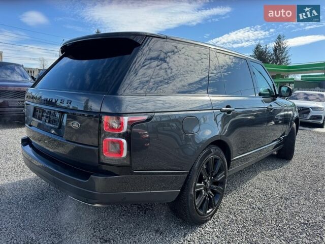 Серый Ленд Ровер Рендж Ровер, объемом двигателя 5 л и пробегом 158 тыс. км за 57000 $, фото 82 на Automoto.ua