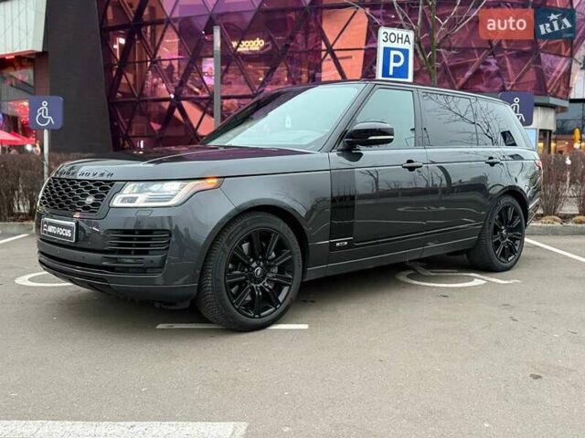 Сірий Ленд Ровер Рендж Ровер, об'ємом двигуна 5 л та пробігом 156 тис. км за 66990 $, фото 2 на Automoto.ua