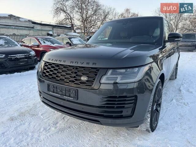 Серый Ленд Ровер Рендж Ровер, объемом двигателя 5 л и пробегом 158 тыс. км за 63900 $, фото 103 на Automoto.ua