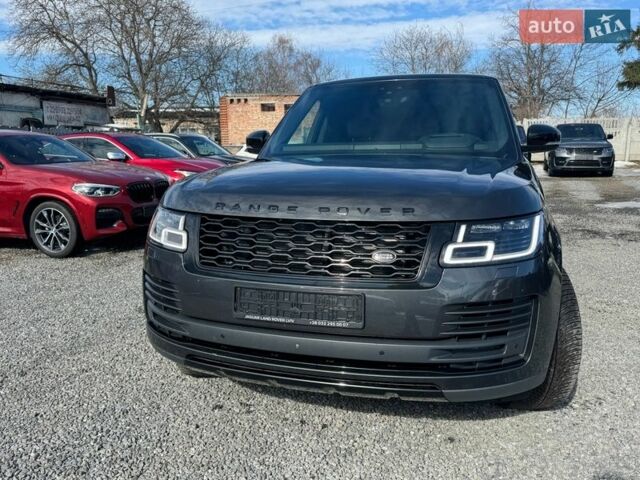 Серый Ленд Ровер Рендж Ровер, объемом двигателя 5 л и пробегом 158 тыс. км за 57000 $, фото 96 на Automoto.ua