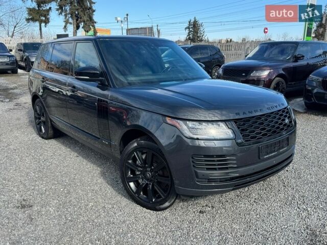 Серый Ленд Ровер Рендж Ровер, объемом двигателя 5 л и пробегом 158 тыс. км за 57000 $, фото 76 на Automoto.ua